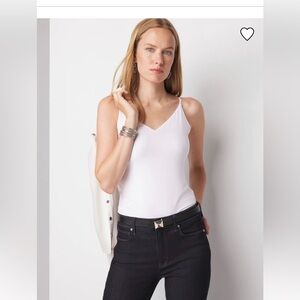 White House Black Market Forme white cami NWT Medium white